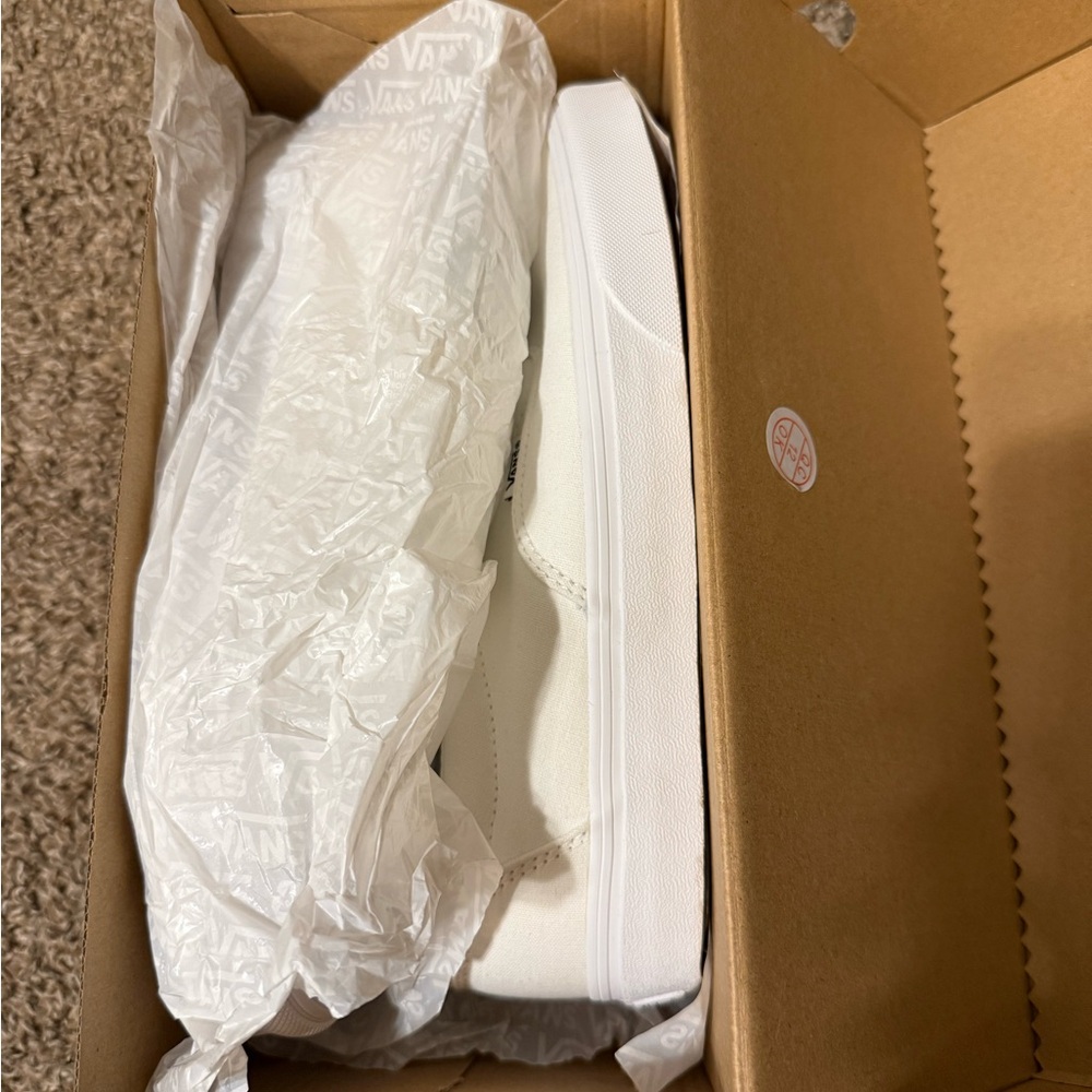 Brand new white Vans - Size 9 1/2 - Picture 8 of 9